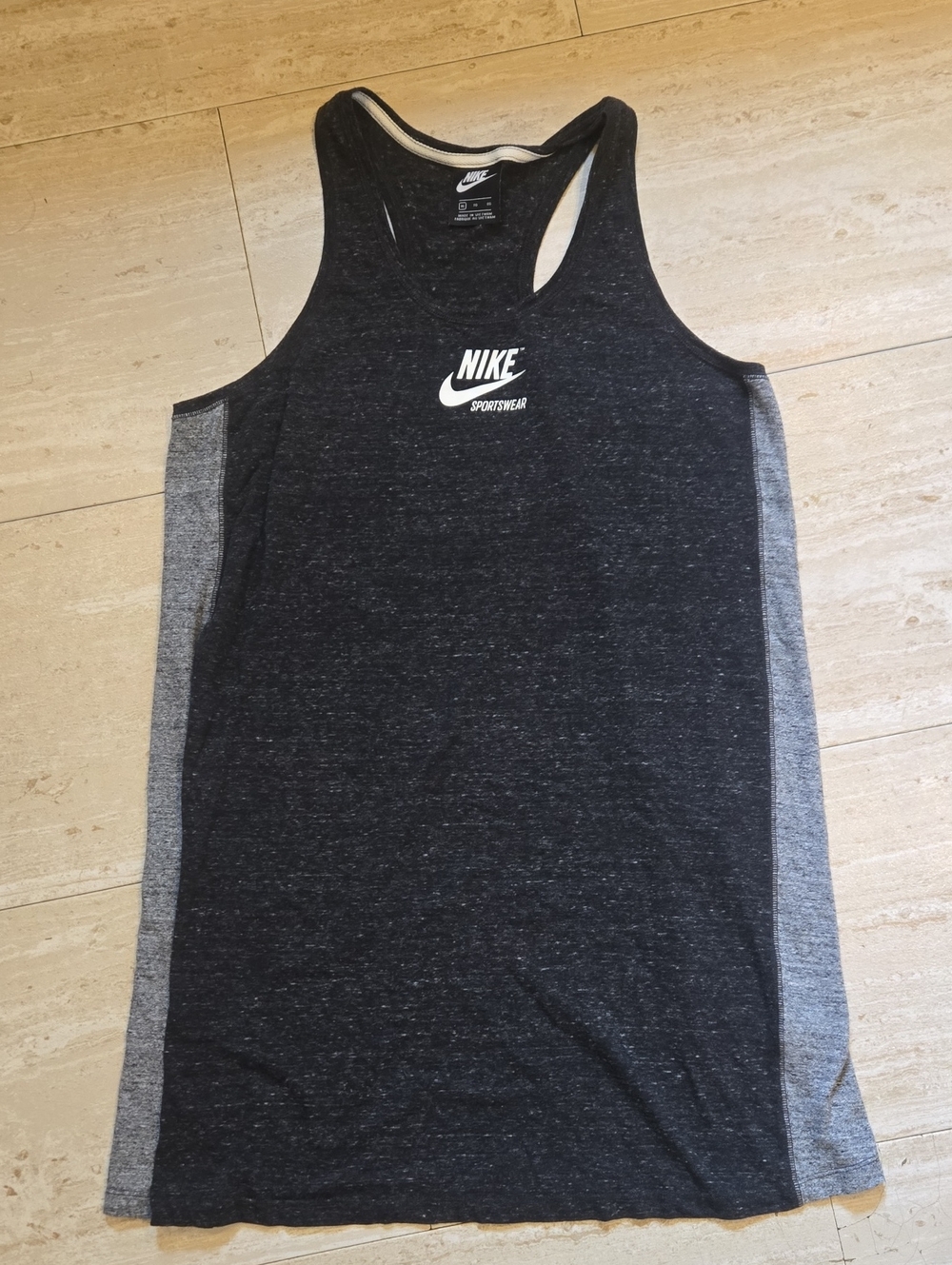Nike Sportswear Heather Gray Tank Dress